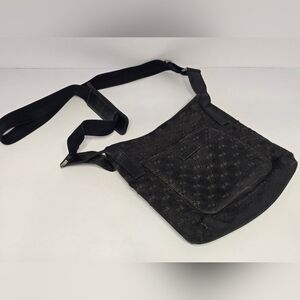 Gucci Black GG Monogram Canvas Crossbody Bag FAIR